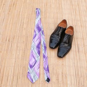 Jerry Garcia Men's 100% Silk Tie Moon Mountain